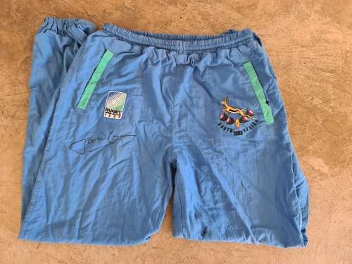 RUGBY WOLD CUP 95 - JAPIE MULDER SPRINGBOK TRACKSUIT -- NO RESERVE --