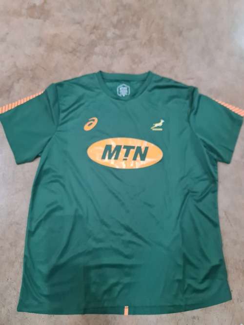 Springbok Rugby Players issue Asics kit , size XXL ( normal XL )