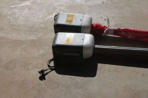 2x Gemni Garage door motors