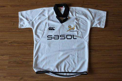 White Springbok Rugby jersey