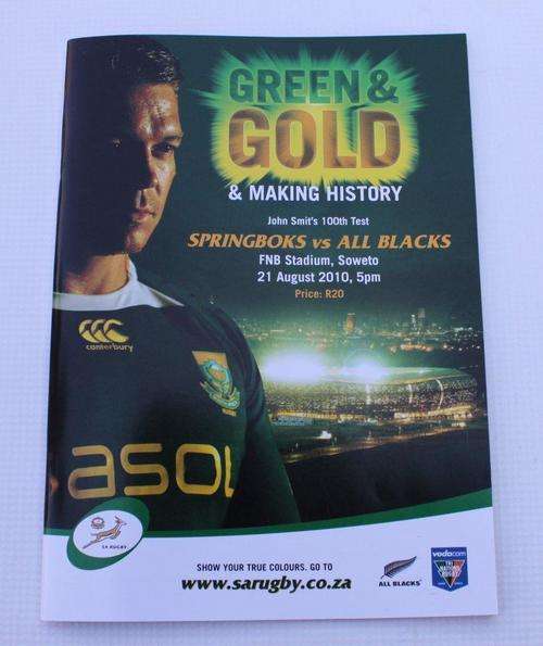 Springboks vs All Black , FNB staduim SOWETO !!