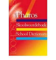 ***PHAROS ENGLISH-AFRIKAANS SCHOOL DICTIONARY/SKOOLWOORDEBOEK*** (Softcover)