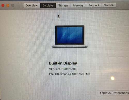 MacBook Pro (13-inch Mid 2012)