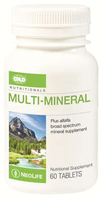 GNLD Multi-Mineral + Alfalfa (60 Tablets)