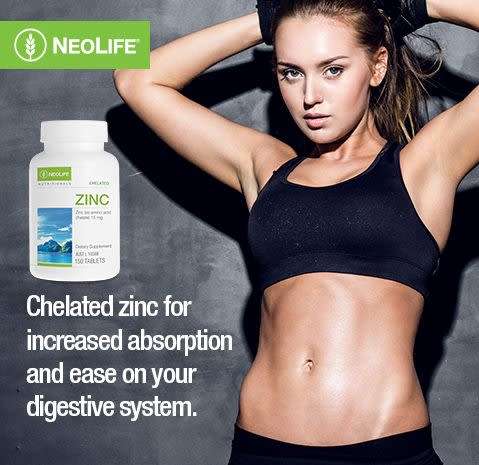 Neolife Chelated Zinc (100 Tablets) - GNLD Golden Products
