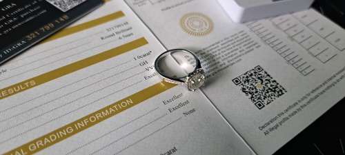 Shiny 1CT Moissanite Square Rings For Women S925 Sterling Silver Wedding Jewelry Size 5.5#