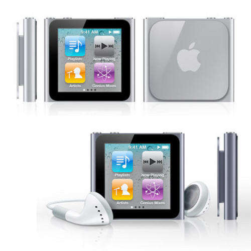IPOD NANO 16GB - SILVER + FREE SHIPPING