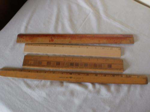 WOODEN RULERS