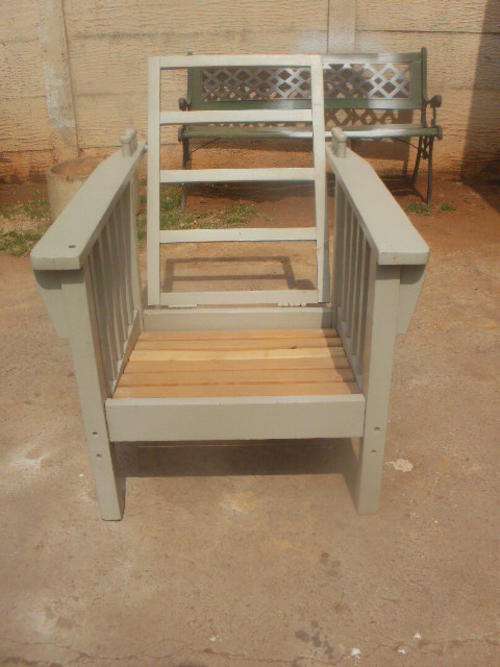 Painted Morris Chair