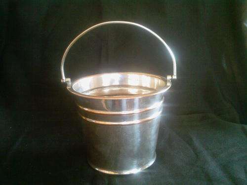 SMALL PLATED ICE BUCKET