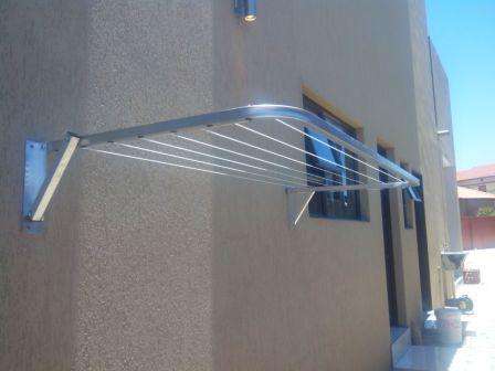 Wash Line Aluminum Retractible