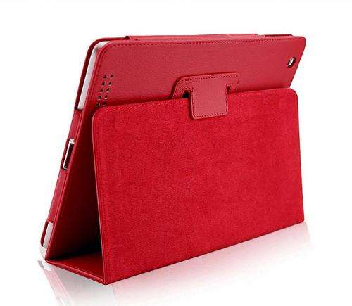 Ipad Air Ipad 5 Smart Cover Stand Smart Case - Red