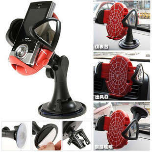 Spiderman Universal Car Mount Stand Car Kit Cellphone Holder For Cellphone Iphone PDA