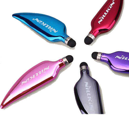 Universal Leaf Stylus For Cellphone Iphone Ipad Tablet Samsung Sony - Blue