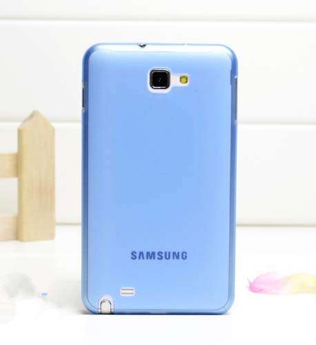 Ultra Slim Cellphone Case For Samsung Galaxy Note 2 N7100 Cellphone Cover Blue