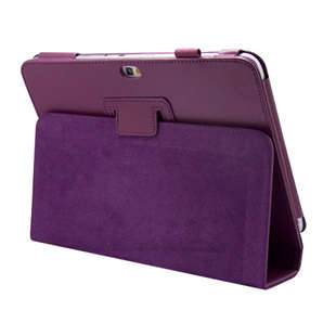 Smart Cover Tablet Case For Samsung Galaxy Tab 2 P5100 / 5110 Purple