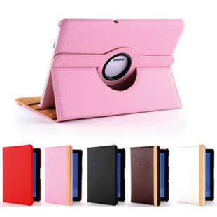 360 Degree Rotating Cover Tablet Case Cover Stand For Samsung Galaxy Tab 2 P5100 / 5110 Pink