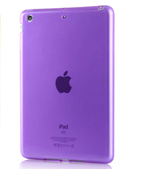 Silicon Case Tablet Cover For Apple Ipad Mini Purple