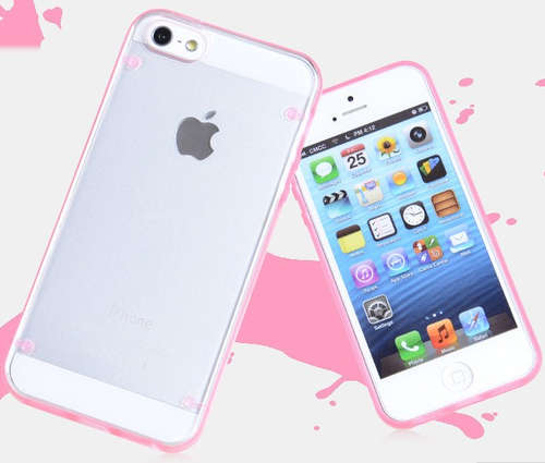 Luminous Case For Apple Iphone 4 / 4s Cellphone Case Pink