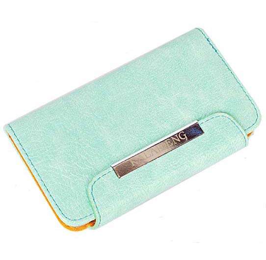 Wallet Style Cellphone Case Cellphone Cover For Samsung Galaxy S3 I9300 - Light Green