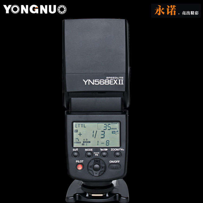 YN-568EX II Flash Speedlite TTL Master High-Speed Sync 1/8000s For Canon