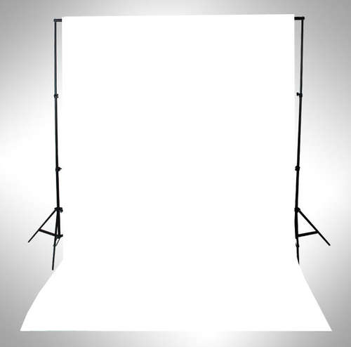 Local Stock - 2m x 2m backdrop Stand & White Muslin Backdrop