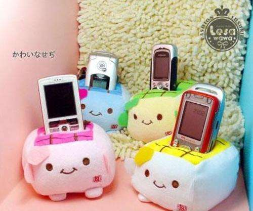 Cute Tofu Shape Cellphone Holder Stand