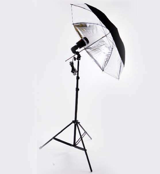 Local Stock - 33" Reflective Umbrella Strobe Flash Lighting Kit Video Studio Kit