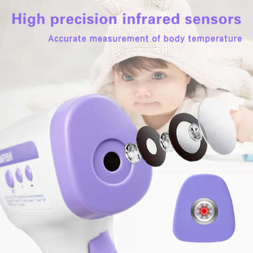Digital Infrared Forehead Thermometer Non-Contact Temperature Gun