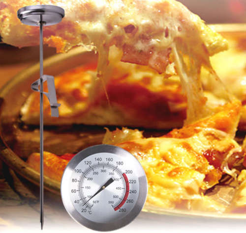 Stainless Steel Pointer Food Thermometer Oil Thermometer