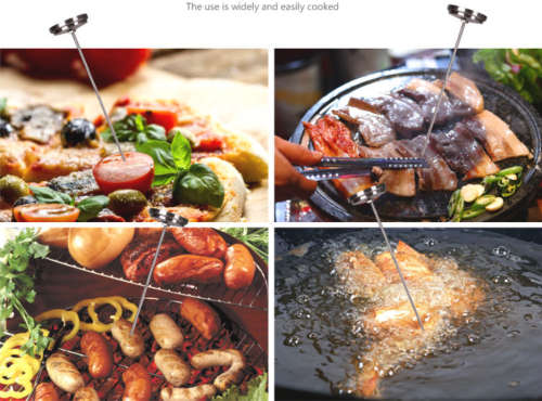 Stainless Steel Pointer Food Thermometer Oil Thermometer