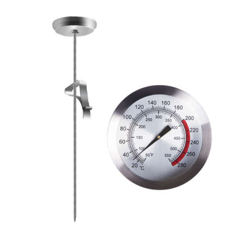 Stainless Steel Pointer Food Thermometer Oil Thermometer