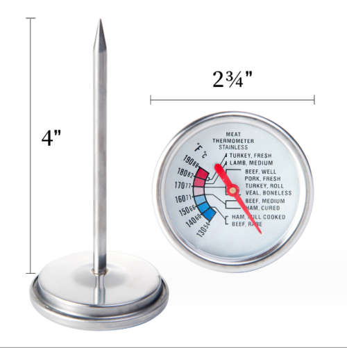 Stainless Steel Meat Probe Internal Temperature Thermometer