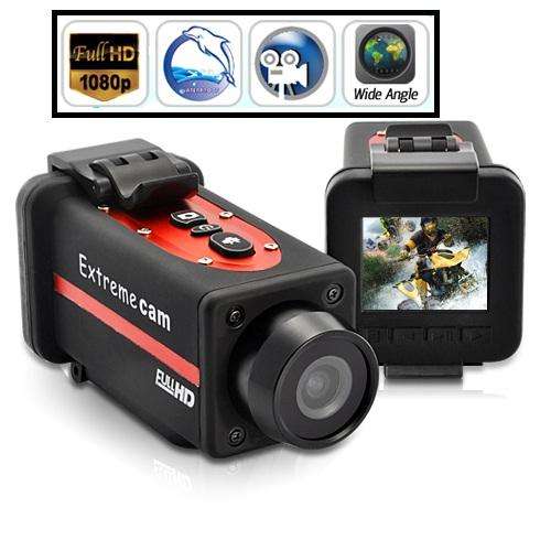 Crocolis HD - 1080P Full HD Extreme Sports Action Camera (Waterproof)