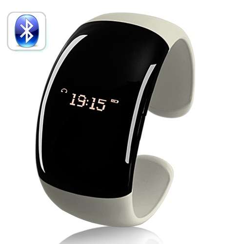 Ladies Bluetooth Fashion Bracelet with Time Display - Pearl White INCL SHIPPING
