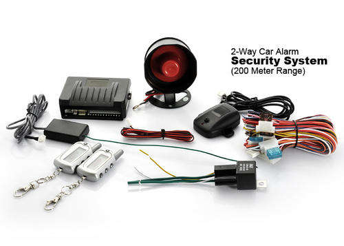 2-Way Car Alarm Security System (200 Meter Range)