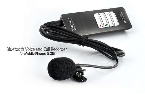 Bluetooth Voice and Call Recorder for Mobile Phones (8GB) FREE SHIPPING