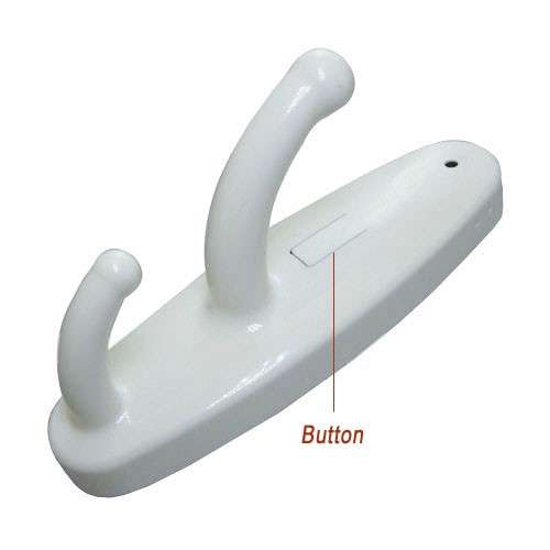 1280 x 960 HD Clothes Hook Hidden Spy Camera, Motion Activated DVR