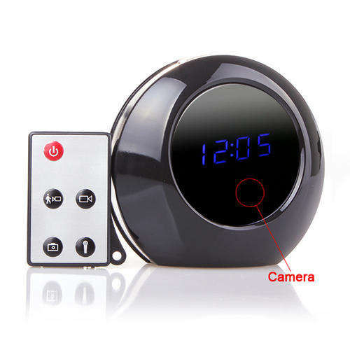 Multi-function Alarm Clock with HD Camera and Monitor and Recording Function