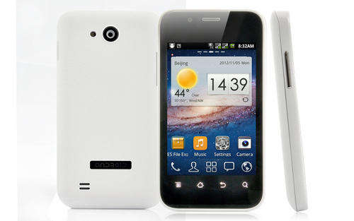 Android 3.5 Inch Phone - 1GHz, Dual SIM, WHITE