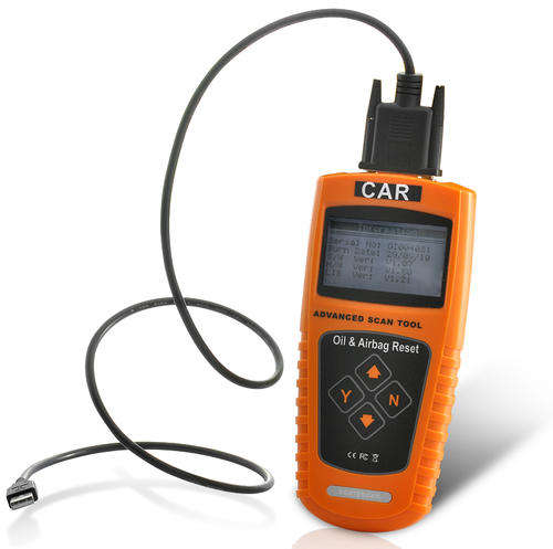 Oil Light/Airbag Reset Tool - Car OBDI/OBDII Oil Service Light, Mileage, Intervals, and Airbag Reset