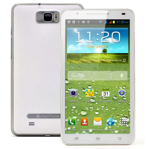 Android 4.1 Phone ''Glaciar'' - 6 Inch, 1GHz Dual Core CPU, 3G, 8 Megapixel Camera INCL. SHIPPING