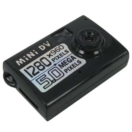 Mini DV 1280 x 960 HD Sport Video Spy Camera with Webcam + Motion Detection Function