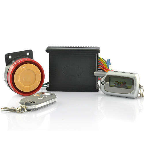 2-Way Motorcycle Alarm Security System - 100 Meter Range