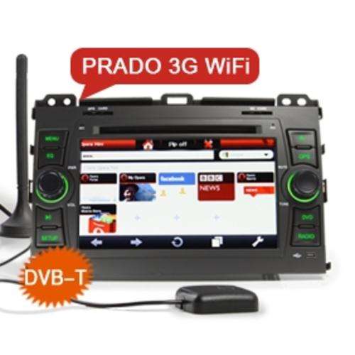 7" TOYOTA Prado HD Car DVD Player Internet Unit DIY