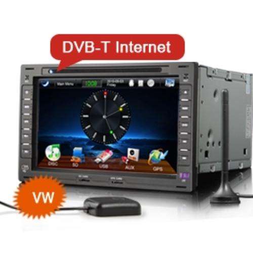 7" HD Car Sat Nav CD DVD USB SD Player for VW