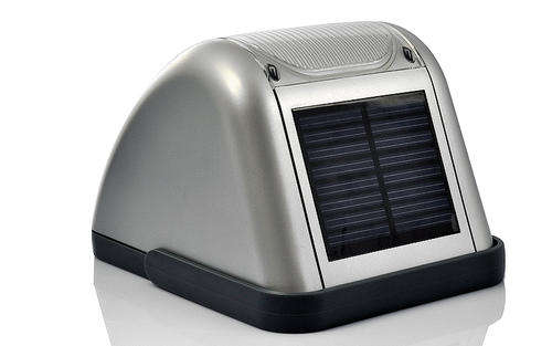 Solar and Dynamo Powered Outdoor Security Light - Motion Detection, 200 Lumen FREE SHIPPING