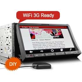 7" 2 Din Hi-Fi Touchscreen Autoradio Navi