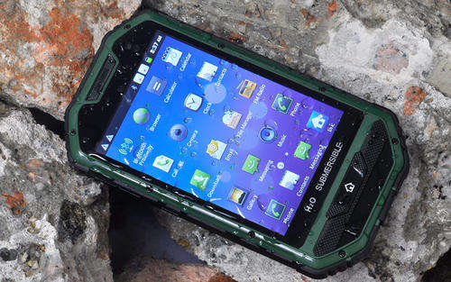 Rugged 4 Inch Android Phone "Mastodon II" - 1GHz CPU, Dustproof, IP 53 Water Resistant, Shockproof