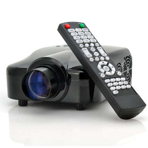 Mini LED Video Projector "Luminus" - 100 Inch Projection, 1.67 Million Colors,600:1 Ratio